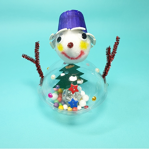 오뚝이눈사람 LED 무게중심