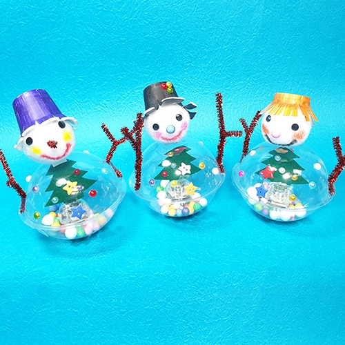 오뚝이눈사람 LED 무게중심