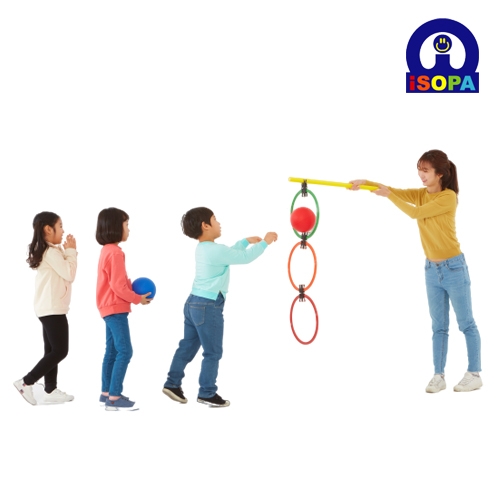 [아이소파] 회전클립(아이짐, 유아체육교구)