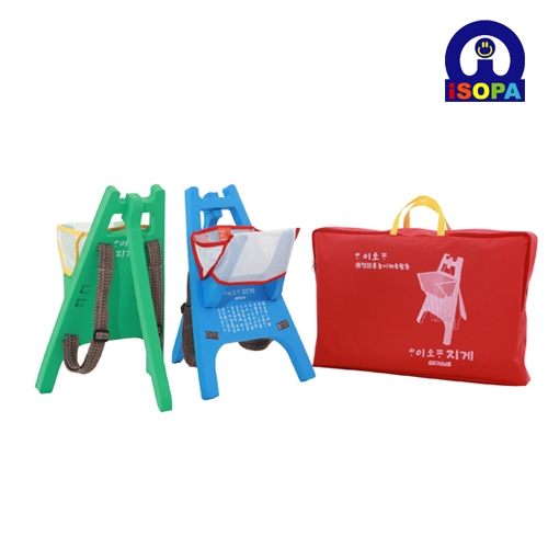 [아이소파] 전통놀이지게 KC인증 (유아체육교구/민속놀이/전통놀이)