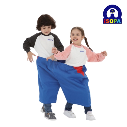 [아이소파] 둘이한몸바지 2개세트 (어른/아이용 선택)