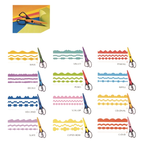 [포코스] 모양가위 12종 세트 CS-01