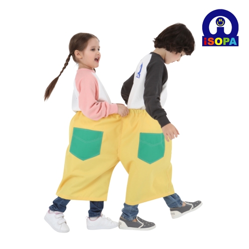 [아이소파] 둘이한몸바지 4개세트(아이용/어른용)