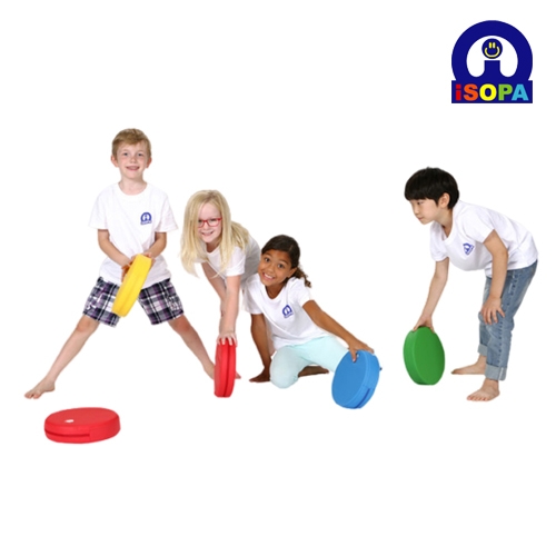 [아이소파] 변별감각4종쿠션 (유아체육교구)