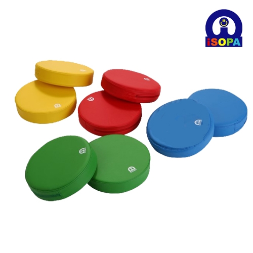 [아이소파] 변별감각4종쿠션 (유아체육교구)