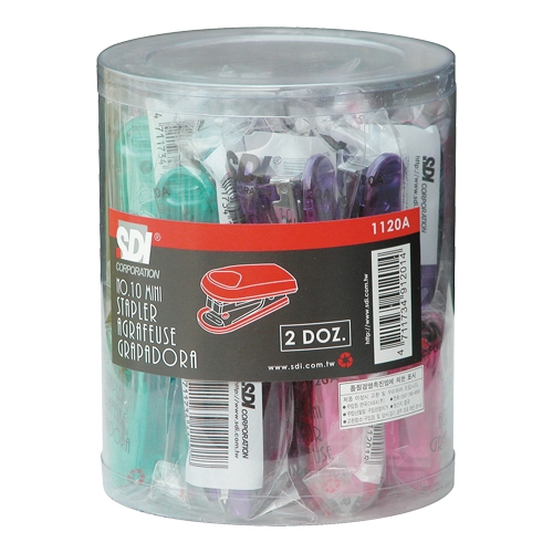 [SDI] 미니 스테플러 No.1120A (색상랜덤)