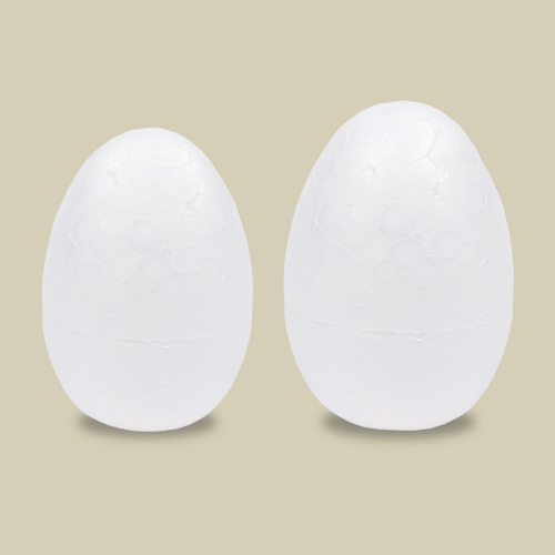 [대원피앤피] 스치로폼 계란형(2종 택1/모양백구/미술준비물)