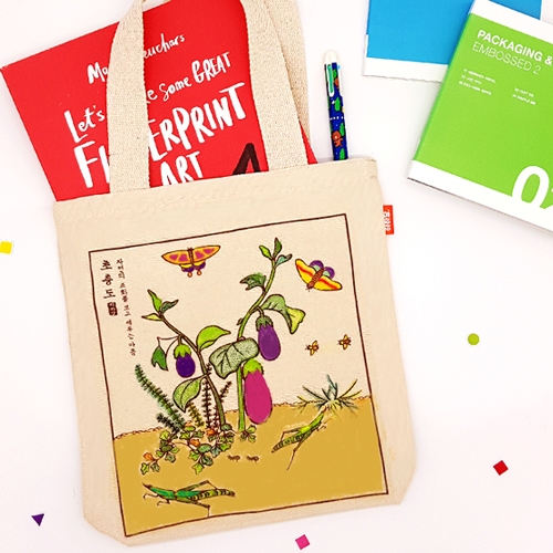 [하하당] 민화 초충도 - 에코백 만들기