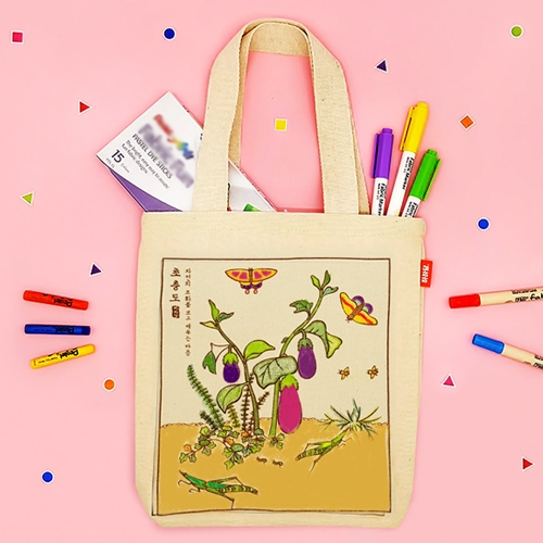 [하하당] 민화 초충도 - 에코백 만들기