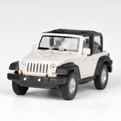 [웰리]1:38 지프 랭글러 루비콘 4.75인치(화이트,레드) (552W42371)