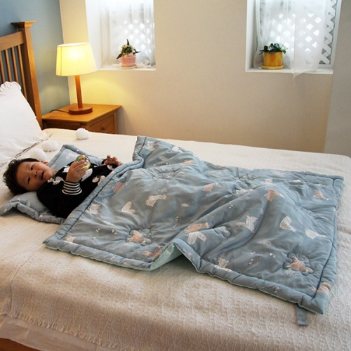 일체형 낮잠이불 알파카(인디핑크)