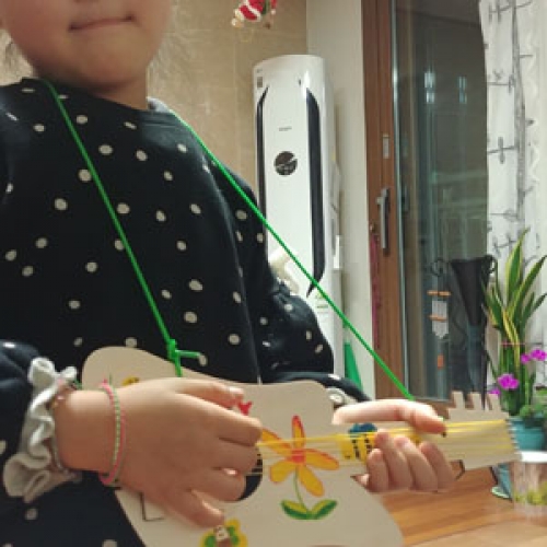 그리기 나무 기타