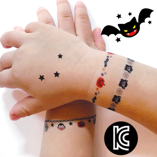 할로윈 키즈타투스티커
