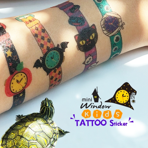 할로윈 키즈타투스티커