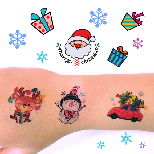 크리스마스 키즈타투스티커