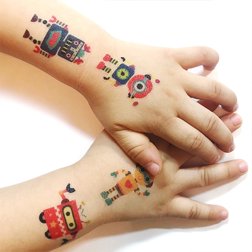 로봇&자동차  키즈타투스티커(2장세트)