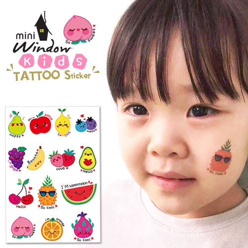 [5+2세트상품]어린이 타투스티커5종세트+서비스