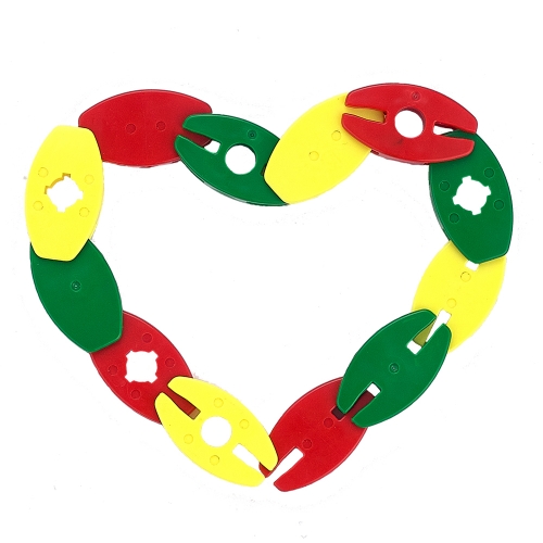 [하트투하트] E3클립블럭 50pcs