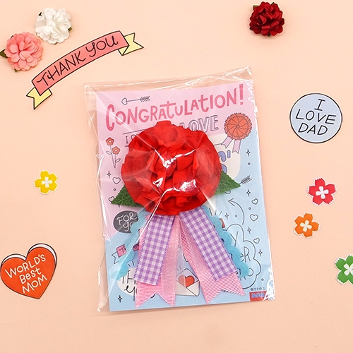 [하하당] 카네이션 브로치 5set