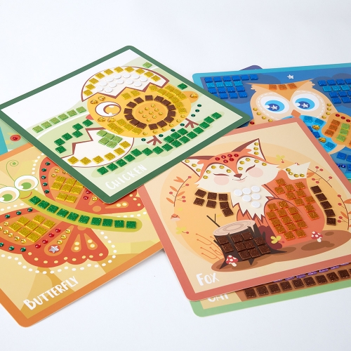 [리틀호안미로]모자이크페인팅애니멀홈랜드(90961)