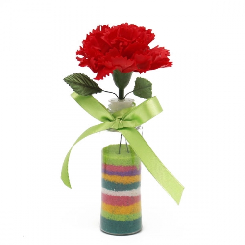 비누꽃 카네이션 컬러 샌드(1개)