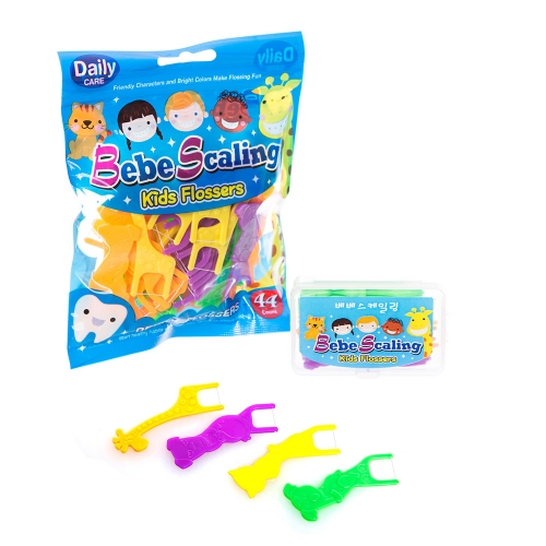 ★무료배송★ 베베스케일링 3봉지 + 휴대용치실 3개 대용량 어린이치실 생일선물