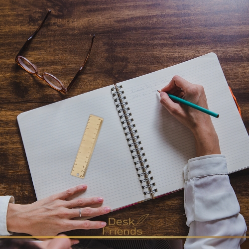 럭셔리사무용품/골드황동자/로즈골드 황동자/브리스자