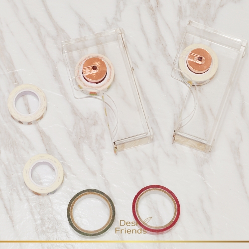 특별한 남친선물 로즈골드 테이프 디스펜서 테이프커터