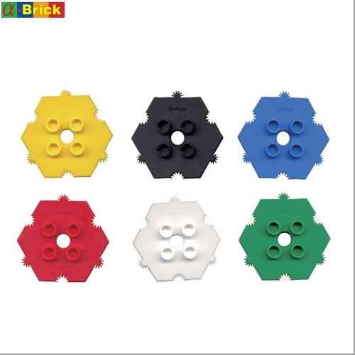 알파브릭 육각블록 50 PCS