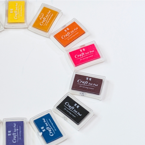 직사각 핑거 스탬프 잉크패드