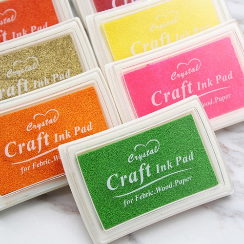 직사각 핑거 스탬프 잉크패드