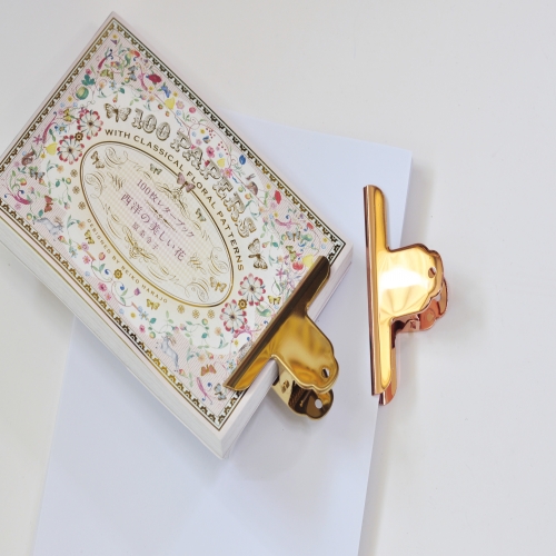 골드 메탈 바인더 클립