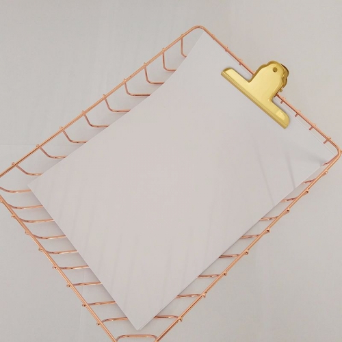 골드 메탈 바인더 클립