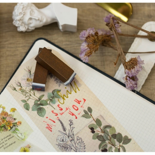 알파벳스탬프 예쁜필기체 대문자 소문자 28pcs