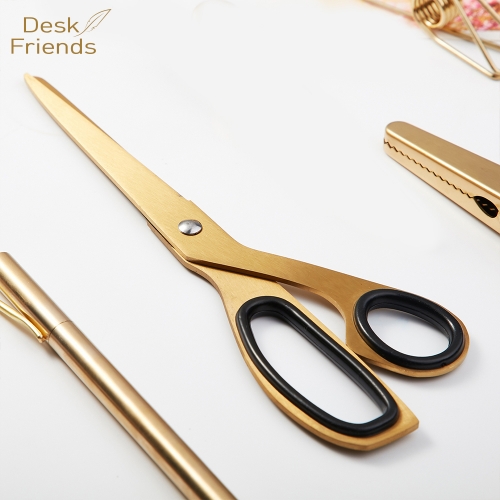 5. 럭셔리 메탈골드 가위