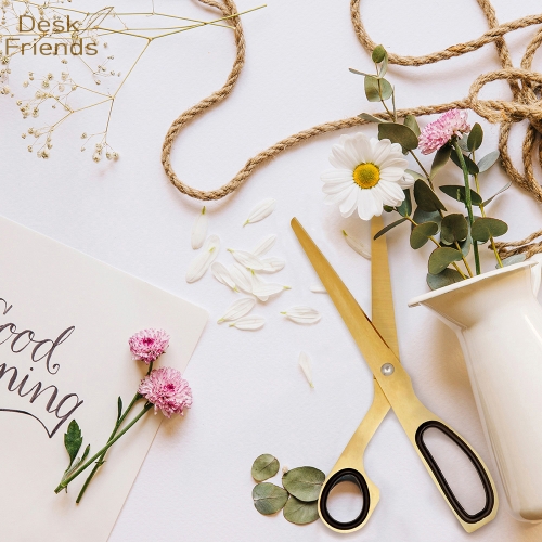 5. 럭셔리 메탈골드 가위