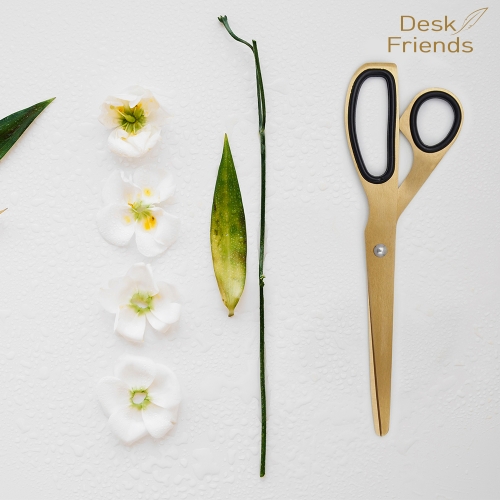 5. 럭셔리 메탈골드 가위