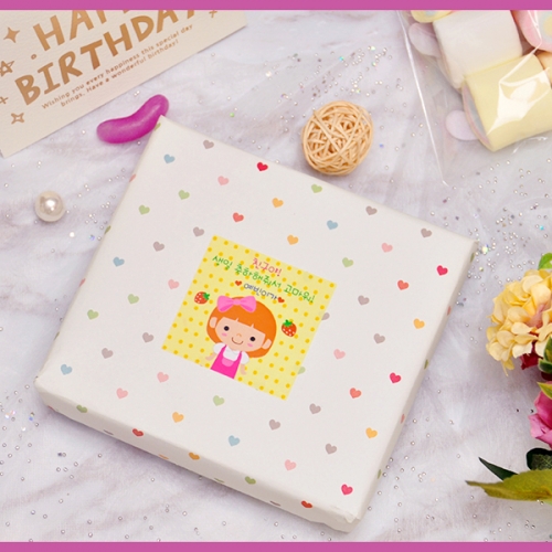 정사각 생일 스티커 생일축하스티커 답례품스티커