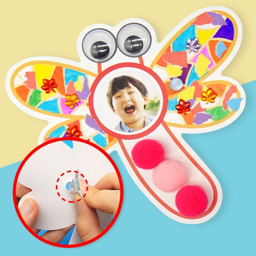 [하하당] 빙글빙글 잠자리 액자 5set