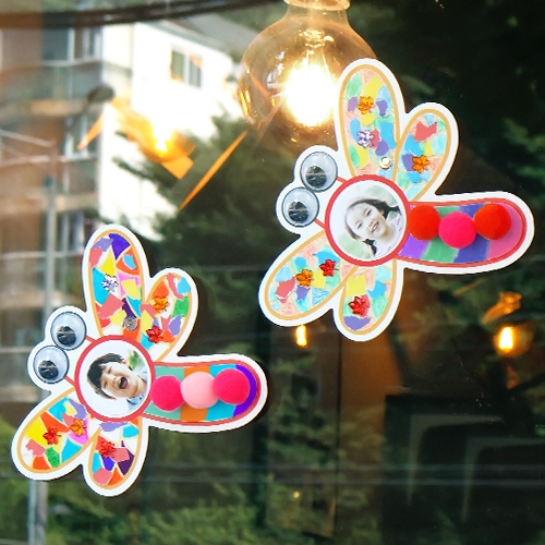 [하하당] 빙글빙글 잠자리 액자 5set