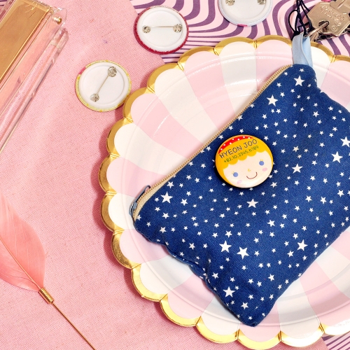 미아방지뱃지 뺏지 이름뺏지 버튼뱃지 핀버튼 33mm