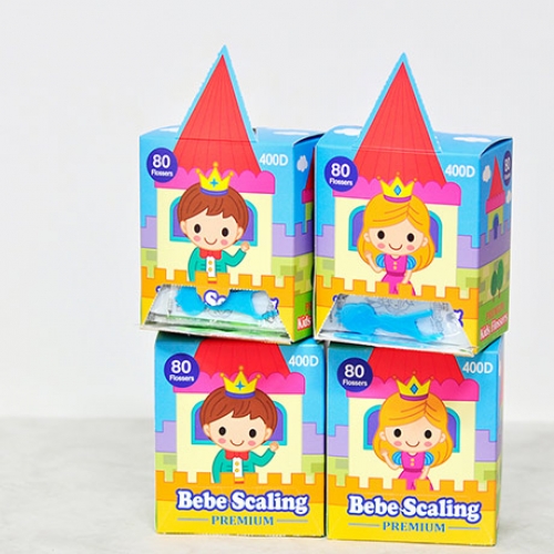 멋진왕자치실 베베스케일링 프리미엄 어린이치실(80ea)