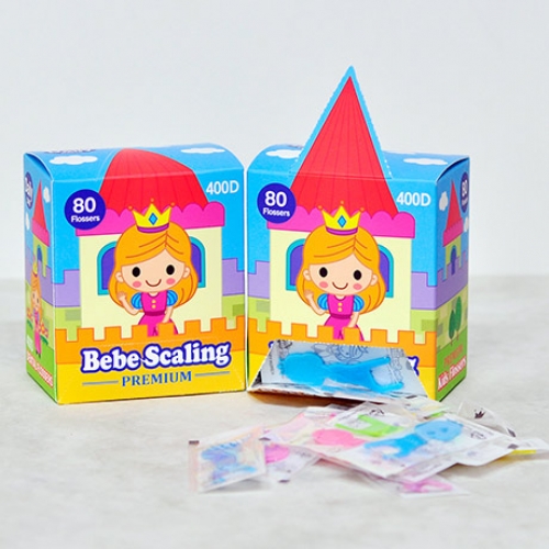 예쁜공주치실 베베스케일링 프리미엄어린이치실(80ea)