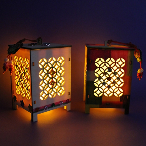 미니 전통전등 5set