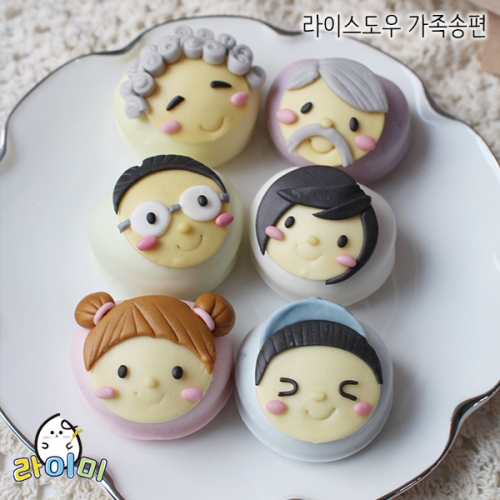 라이스도우 240g(40g x 6ea) /찌지않고 바로먹는 떡/라이스클레이/요리놀이/