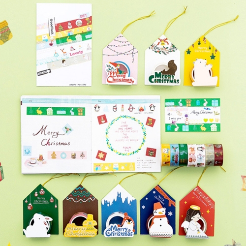 크리스마스 시즌 8종 마스킹테이프