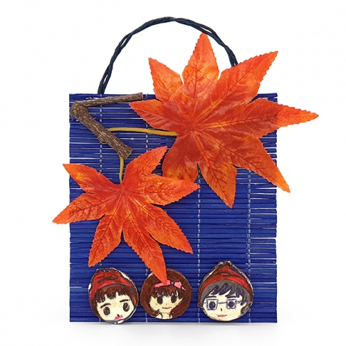 [키즈킹] 컬러발액자 만들기/우리가족 가을 나들이