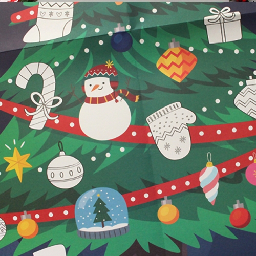 트리 컬러링 페이퍼