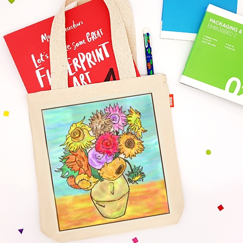 [하하당] 명화 해바라기 - 에코백 만들기