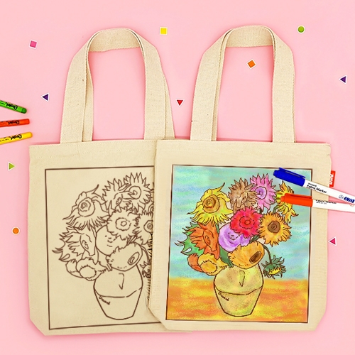 [하하당] 명화 해바라기 - 에코백 만들기